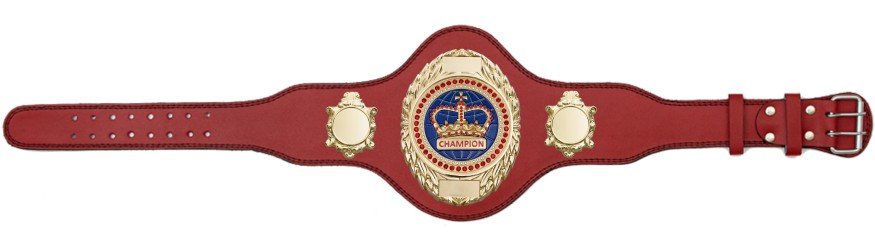 CHAMPIONSHIP BELT - PLT286/G/BLUGEM - AVAILABLE IN 4 COLOURS